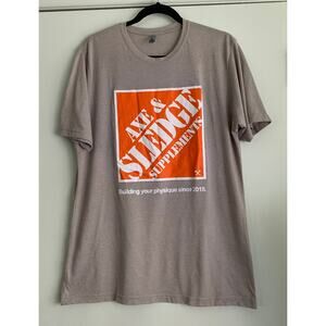 Axe & Sledge Supplements Block Party Tshirt L